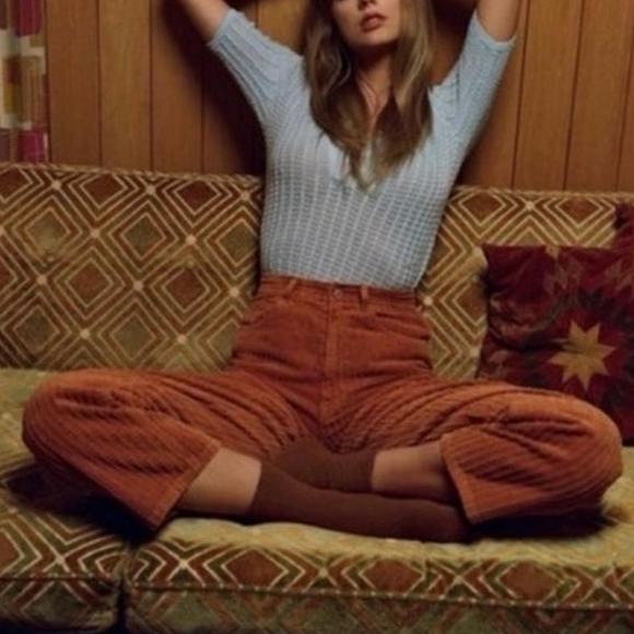 BDG Orange Corduroy Pants - Picture 2 of 15